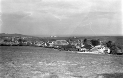 Looking down from North Hill (behind Barr Lane) 